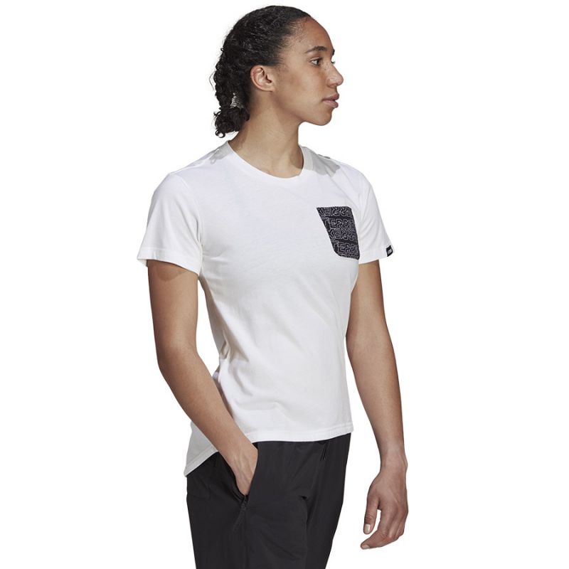 T-shirt adidas TX Pocket Tee W GU8983 Clothing/Training Adidas