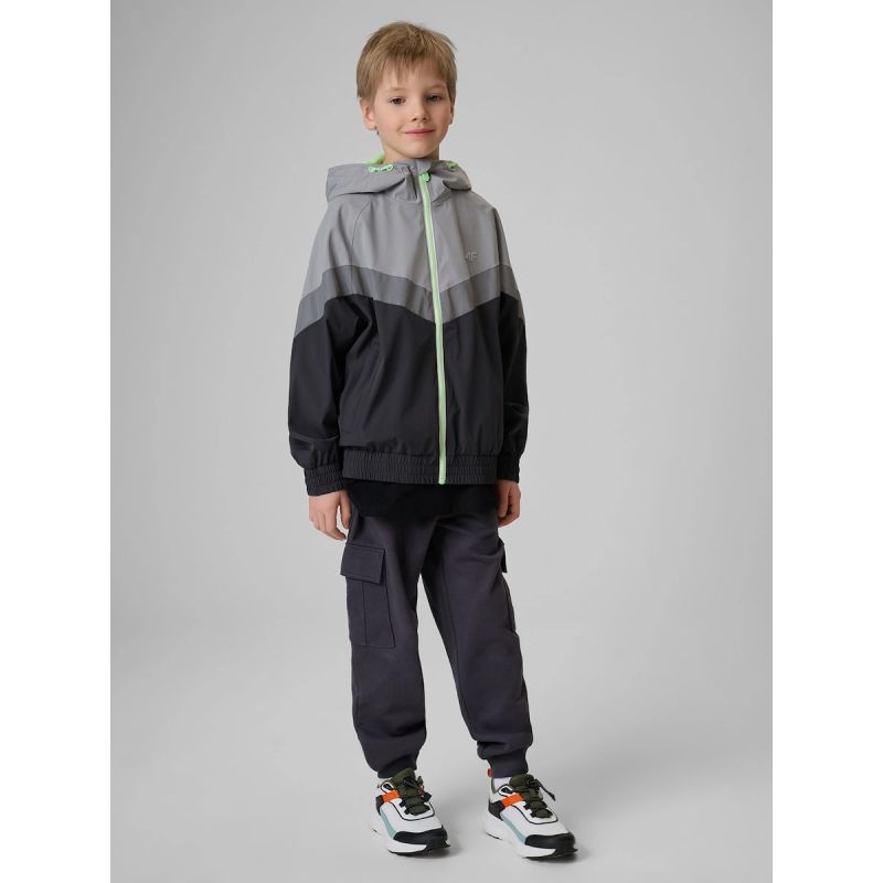 Boys' transition jacket 4F 4FJRSS26TJACM337-22S