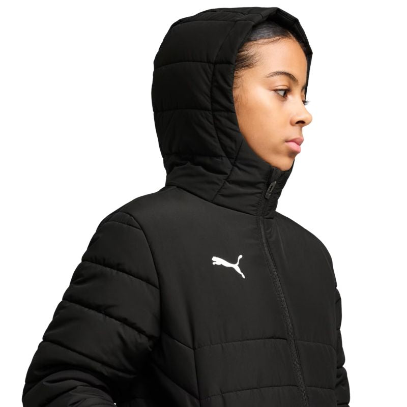 Puma Team Additions Padded Hooded Kids Jacket Black 659738 03 Puma