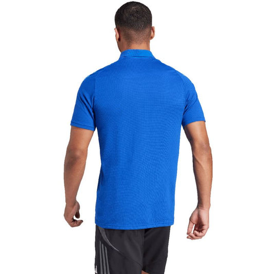 Adidas Tiro 24 Competition Polo men's T-shirt, blue IR7566 Clothing/Football Adidas