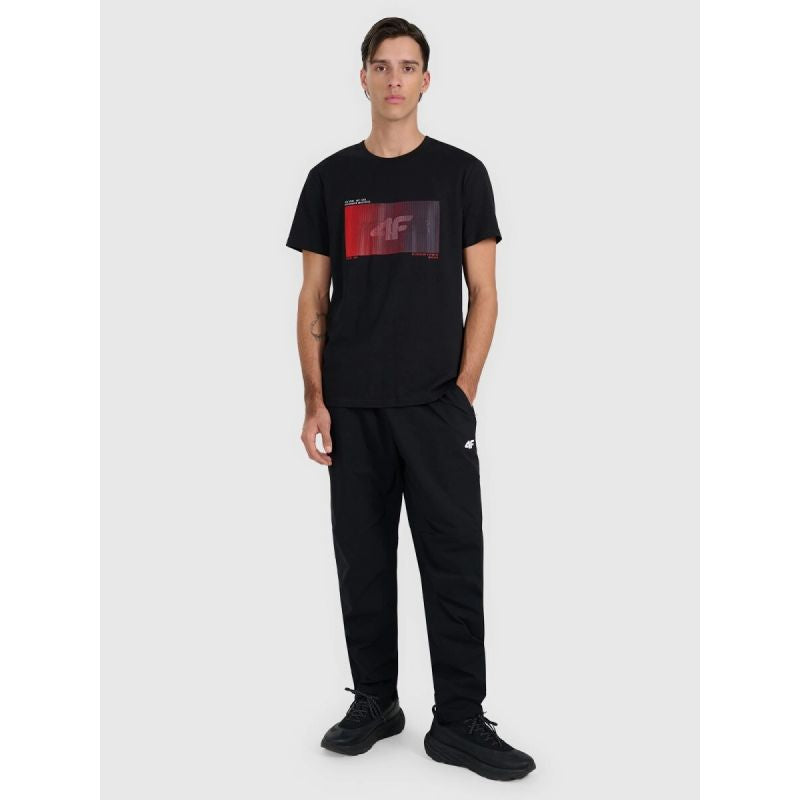 Men's regular printed T-shirt 4F 4FRAW25TTSHM3224-20S *Kategoria tymczasowa Your Sports Performance