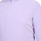 Girls’ Thermal Fleece Top 4F F089 Light Purple 4FJWAW26UFLEF089 52S