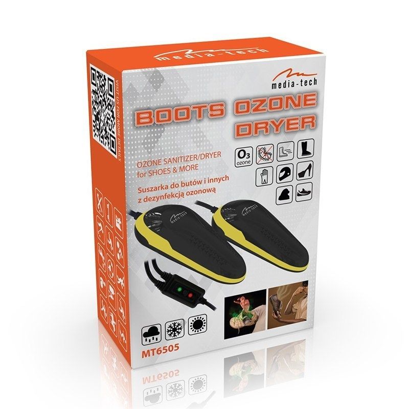 MEDIA_TECH SHOE DRYER WITH STERILIZATION FUNCTION MT6505 AGD - Produkty/Suszarki do butów Your Sports Performance