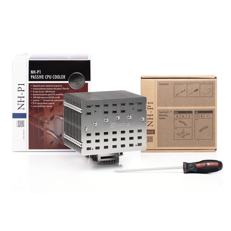 CPU Cooler NOCTUA NH-P1 PASSIVE AMD, Intel Chłodzenie/Chłodzenie CPU Your Sports Performance