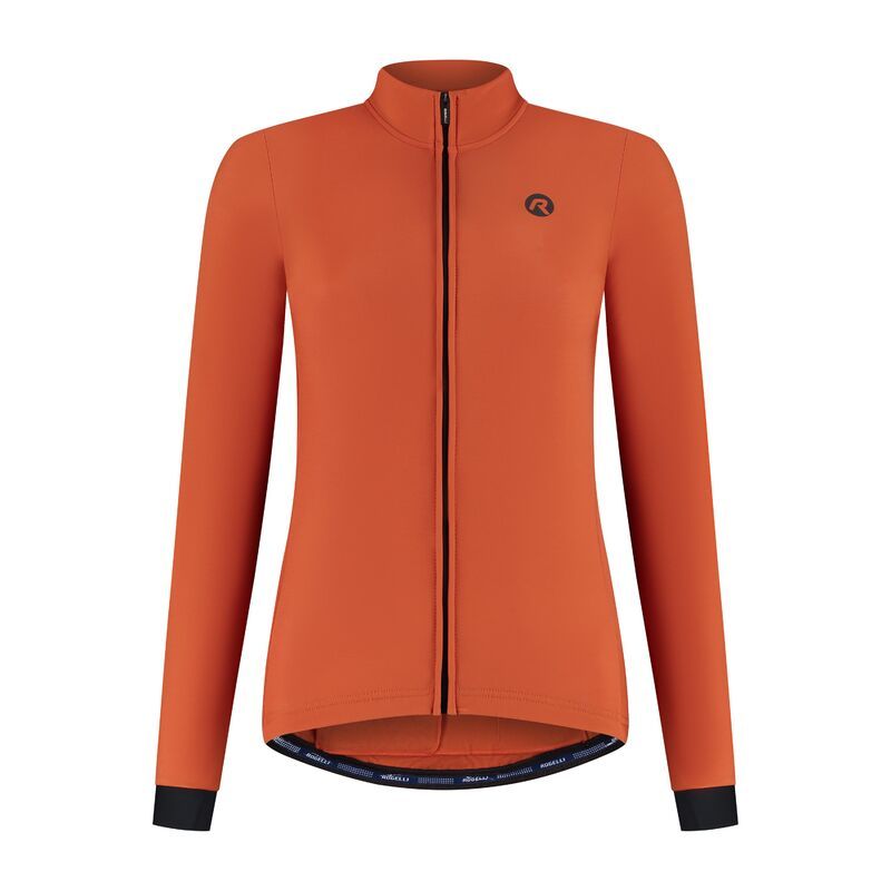 Rogelli women's sweatshirt SIGNATURE orange L Rogelli/Rower/Woman/Koszulki Długi Rękaw Your Sports Performance