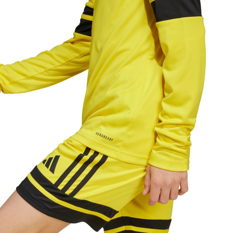 adidas Squadra 25 Long Sleeve Kids T-Shirt Yellow JJ0043 In preparation Adidas