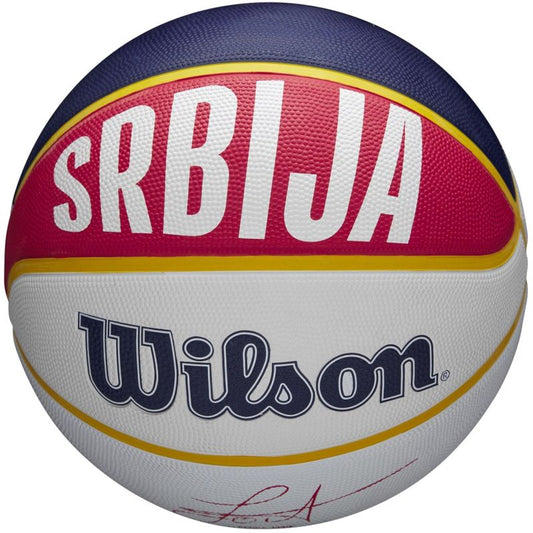 Wilson NBA Player Local Nikola Jokic ball for basket WZ4006701XB Accessories/Balls/Basketball Your Sports Performance