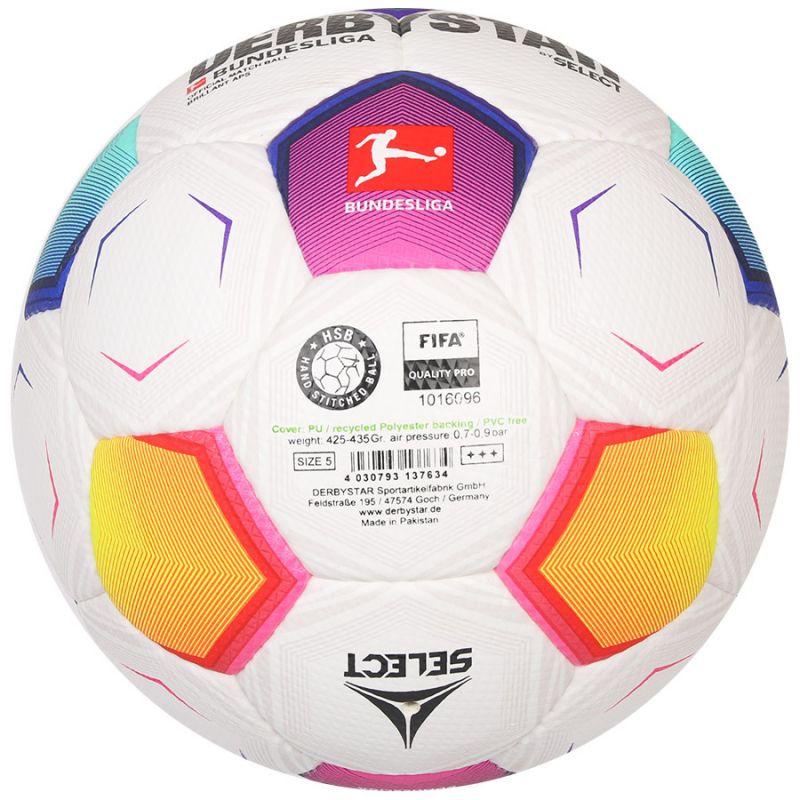 Select Derbystar Bundesliga Brillant APS Fifa Pro v23 Ball 3915900058 Accessories/Balls/Football Select