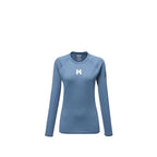 MILLET W TRILOGYOOL TS LS T-shirt blue