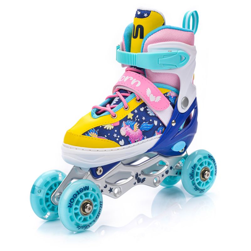 Inline skates Meteor 4in1 Unicorn M 34-37 10145 Accessories/Skating/Rolki Meteor Your Sports Performance