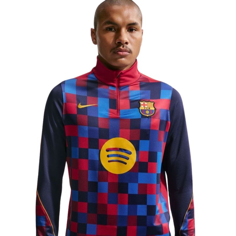 Nike FC Barcelona Strike Home Men's Jersey Blue and Red IQ1301 621
