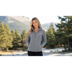 Geographical Norway TUG FZ DARK GREY DB LADY 268 Women’s Fleece Jacket (WA1727F/GN-DARK GREY)