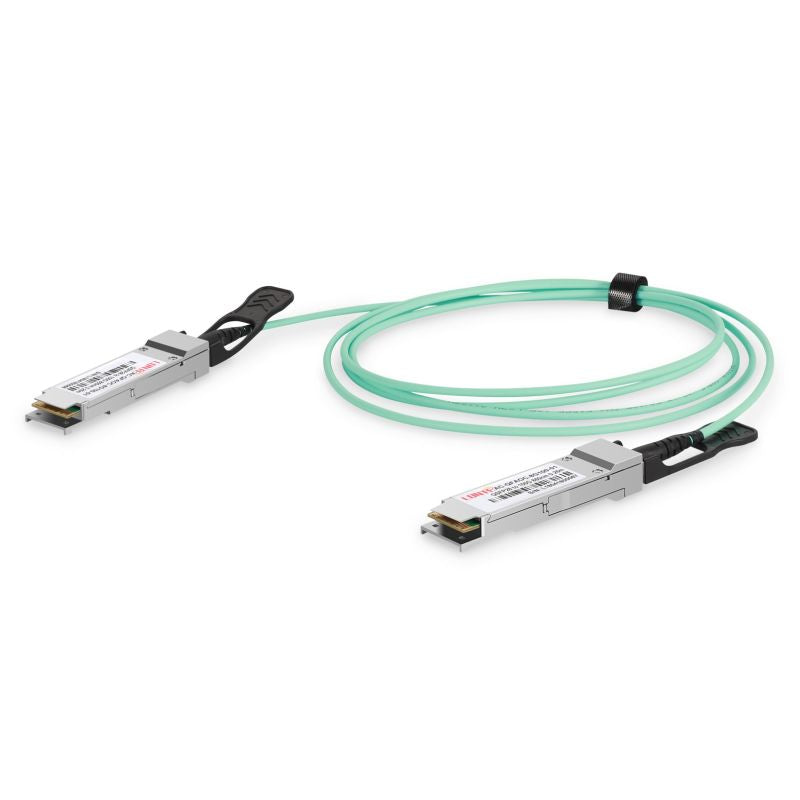 QSFP28 to QSFP28 MMF 850nm 10m Active Optical Cable Kable, gniazda i wtyki/Kable sieciowe Your Sports Performance