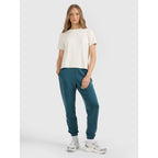 Women's ribbed knit t-shirt with modal 4F 4FRAW25TTSHF3282-12S *Kategoria tymczasowa Your Sports Performance