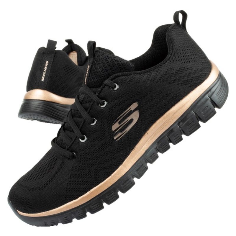 Skechers Get Connected W 12615-BKRG Trainers Footwear/Lifestyle/Skechers Your Sports Performance