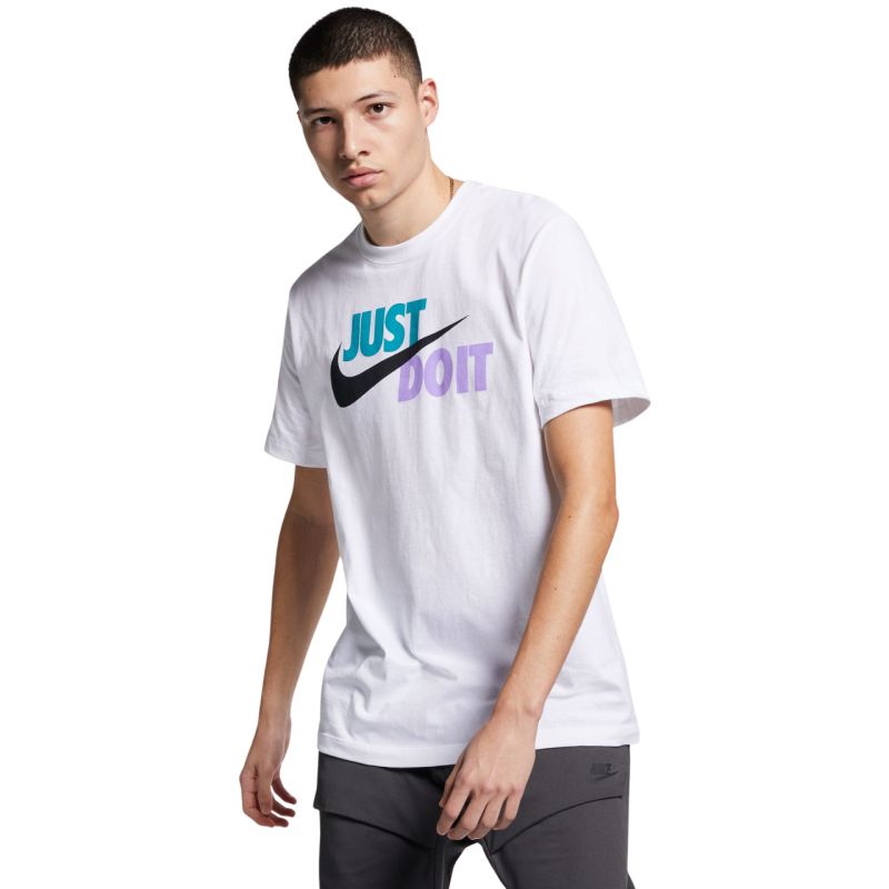 Men’s Tee Just Do It Swoosh T-Shirt White AR5006 101