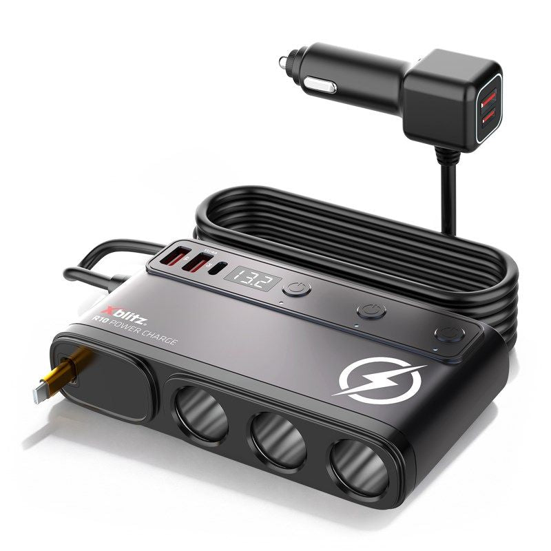 XBLITZ CAR SPLITTER R10 Elektronika i akcesoria/Akcesoria do zapalniczki samochodowej Your Sports Performance