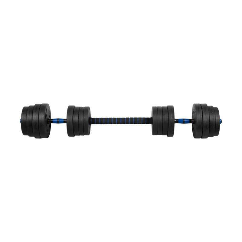 Bituminous adjustable dumbbells with connector 2x15kg REBEL ACTIVE In preparation Your Sports Performance