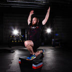 Step for aerobics HMS AS003 black / gray / red Accessories/Training equipment/Stepy Your Sports Performance