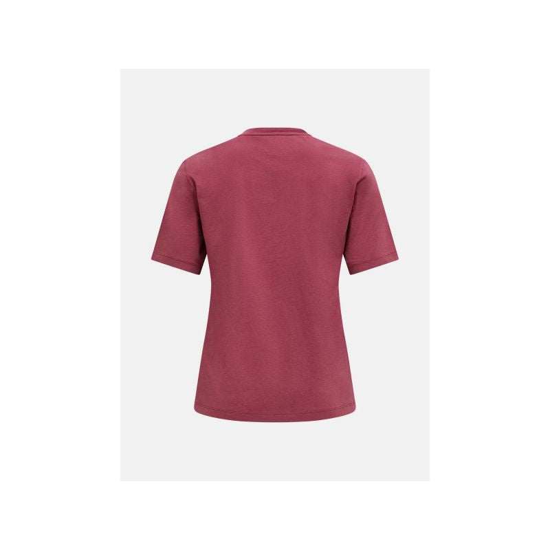 PEAK PERFORMANCE W Original Small Logo Tee Red