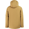Men’s PROTEST PRTTIMOTHY hooded ski/snowboard jacket with zip, brown