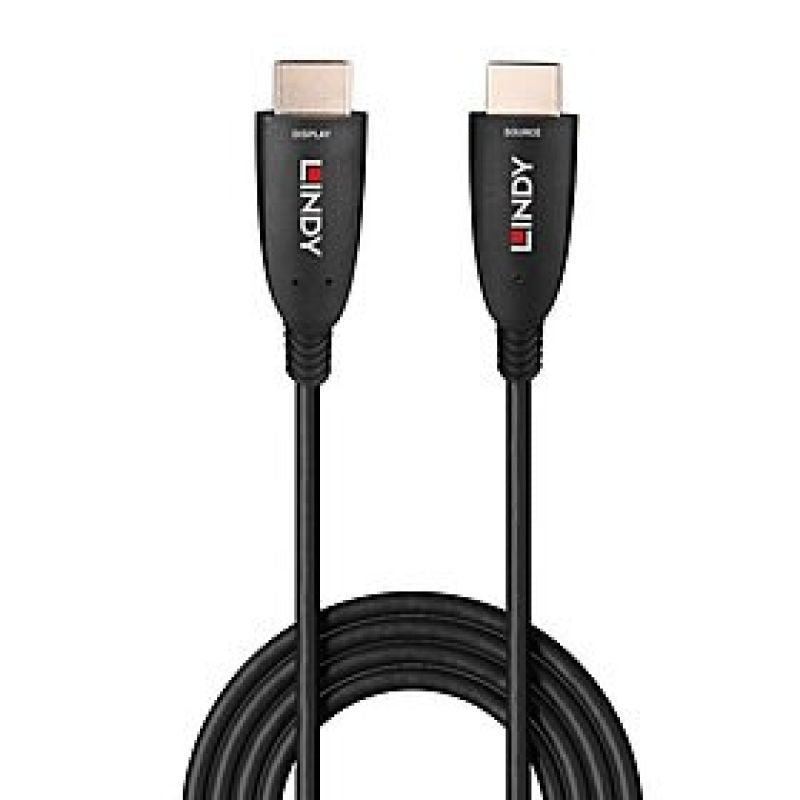 Lindy 15m Hybrid Fiber Optic HDMI Cable Kable i adaptery/Kable HDMI Your Sports Performance