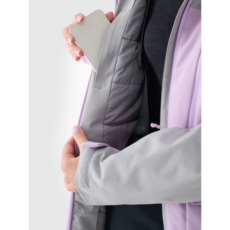 Women's ski jacket neodry 8000 membrane 4F 4FWAW24TTJAF594-52S *Kategoria tymczasowa Your Sports Performance