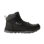 Lee Cooper men's winter sports shoes, black insulated ankle boots