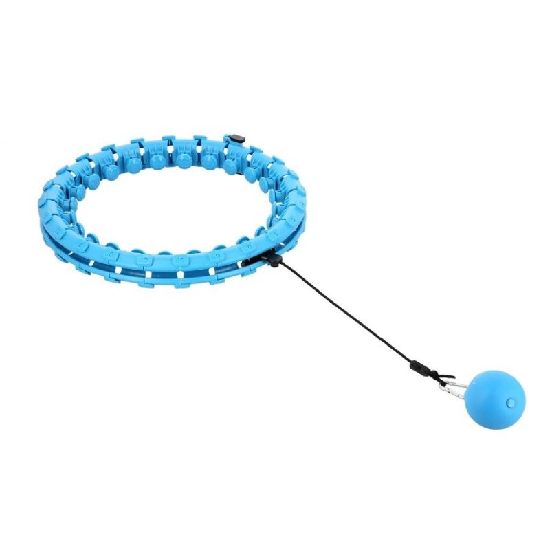 HMS HHW01 hula hoop with studs and weight, blue In preparation Your Sports Performance
