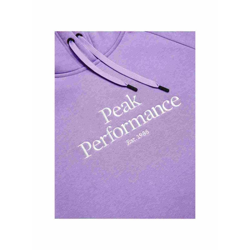Peak Performance W Original Hood Purple Clothing Your Sports Performance