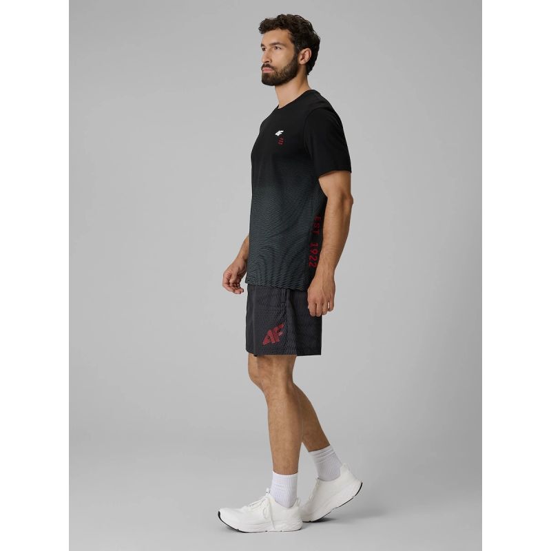 Men's regular printed T-shirt 4F 4FRSS26TTSHM4040-20A