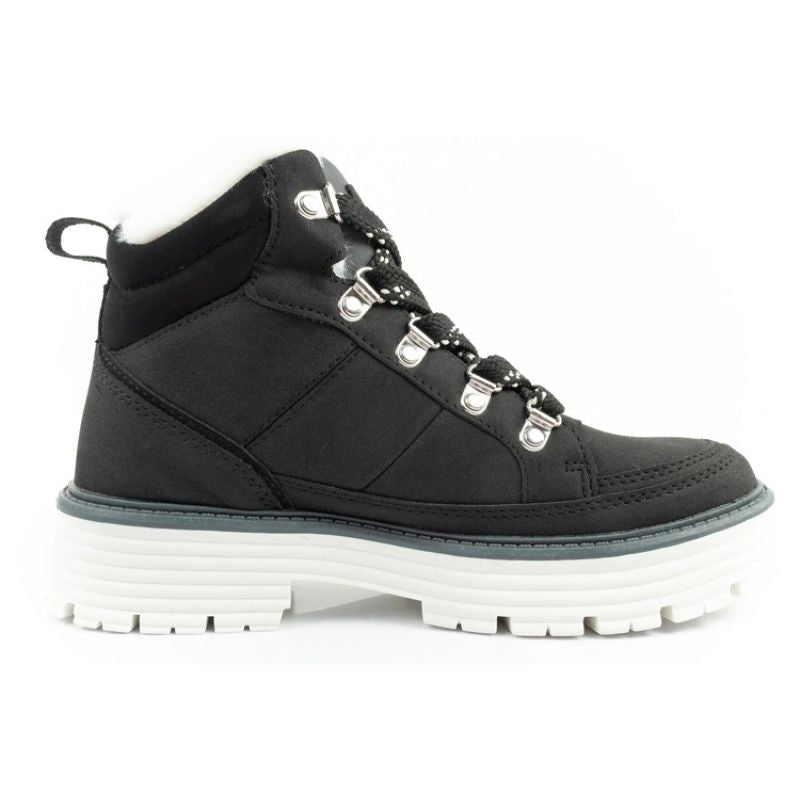 O'neill winter boots women's hiking boots ankle boots fashionable black white ONeill