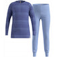 Thermal underwear - Odlo Set long ACTIVE WARM SET size 164cm Navy blue Odzież militarna/Bielizna termoaktywna Your Sports Performance