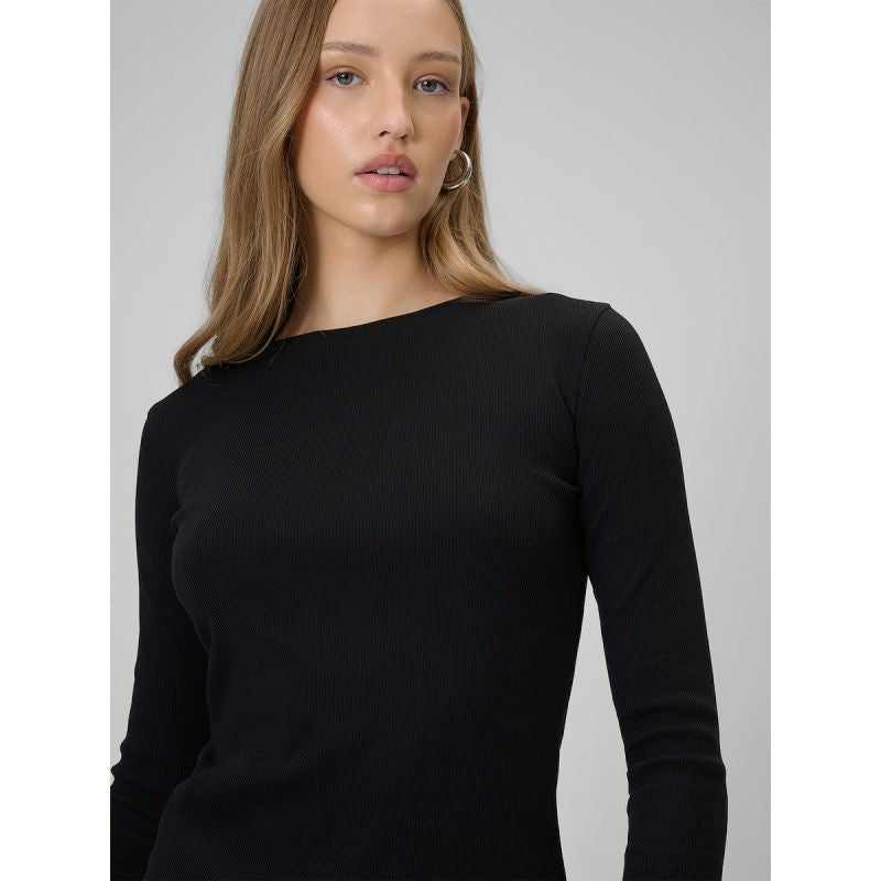 Women's long sleeve slim ribbed knit 4F 4FRAW25TLONF656-20S 4f