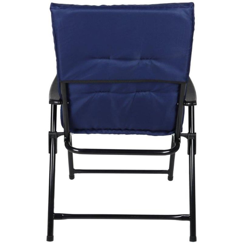 FOLDING GARDEN CHAIR 59X66X45/90CM WITH NAVY BLUE CUSHION Home and Garden/Garden Your Sports Performance