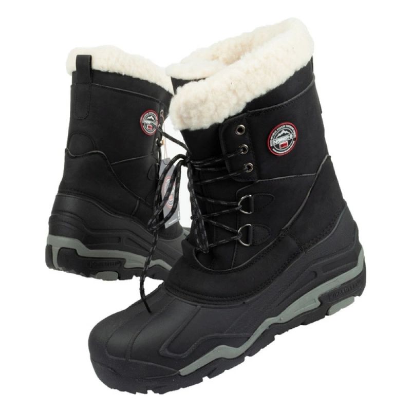 Geographical Norway M CARL BLACK shoes Footwear/Outdoor/zimowe Your Sports Performance