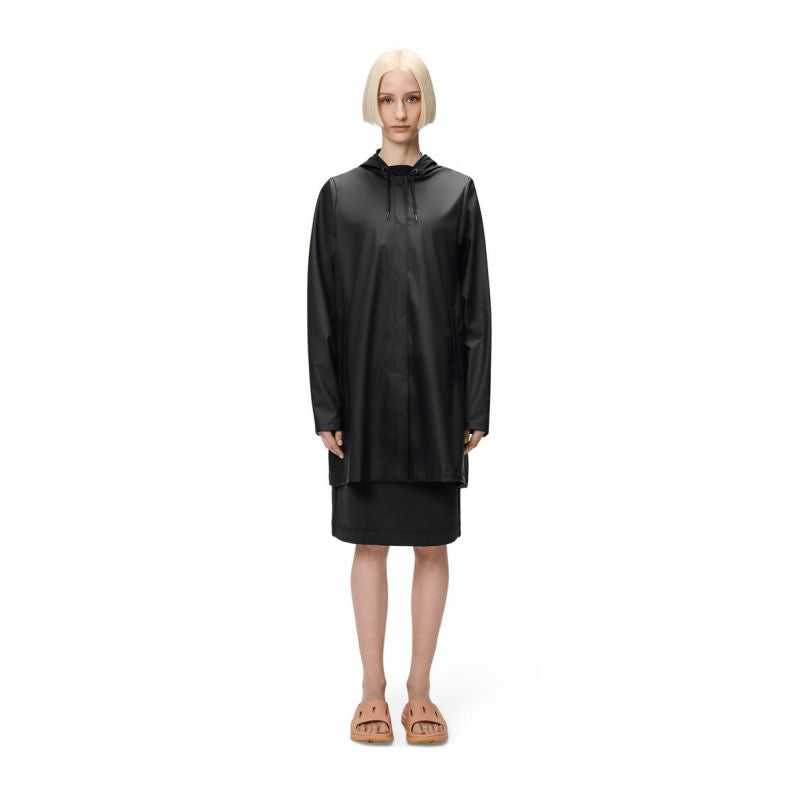 Rains A-Line Jacket W3 W 18050 01 Raincoat Clothing/Outdoor/Rains Your Sports Performance