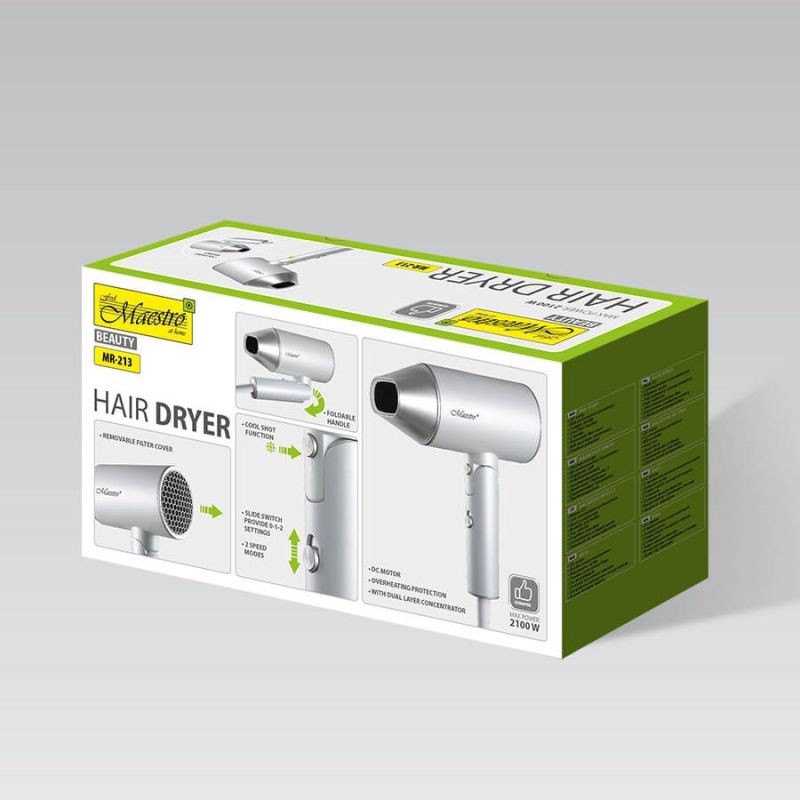 Hair dryer 2100W MAESTRO MR-213 AGD - Produkty/Suszarki do włosów Your Sports Performance