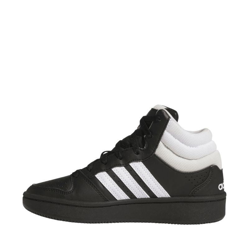 adidas Hoops Mid Classic Black KI1075 Kids Shoes