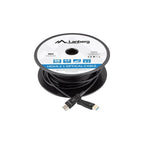 LANBERG HDMI CABLE M/M V2.1 40M 8K OPTICAL AOC CA-HDMI-30FB-0400-BK Kable i adaptery/Kable HDMI Your Sports Performance