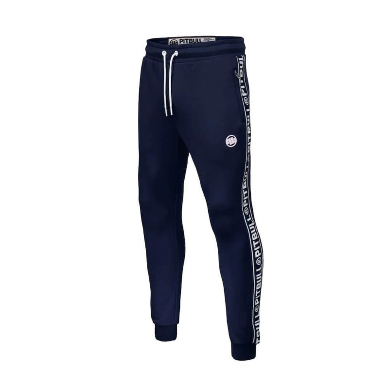 Pit Bull West Coast Tape Logo Dark Navy Sweatpants - 16230359