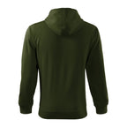 Men's Trendy Zipper Sweatshirt (Military) In preparation Your Sports Performance