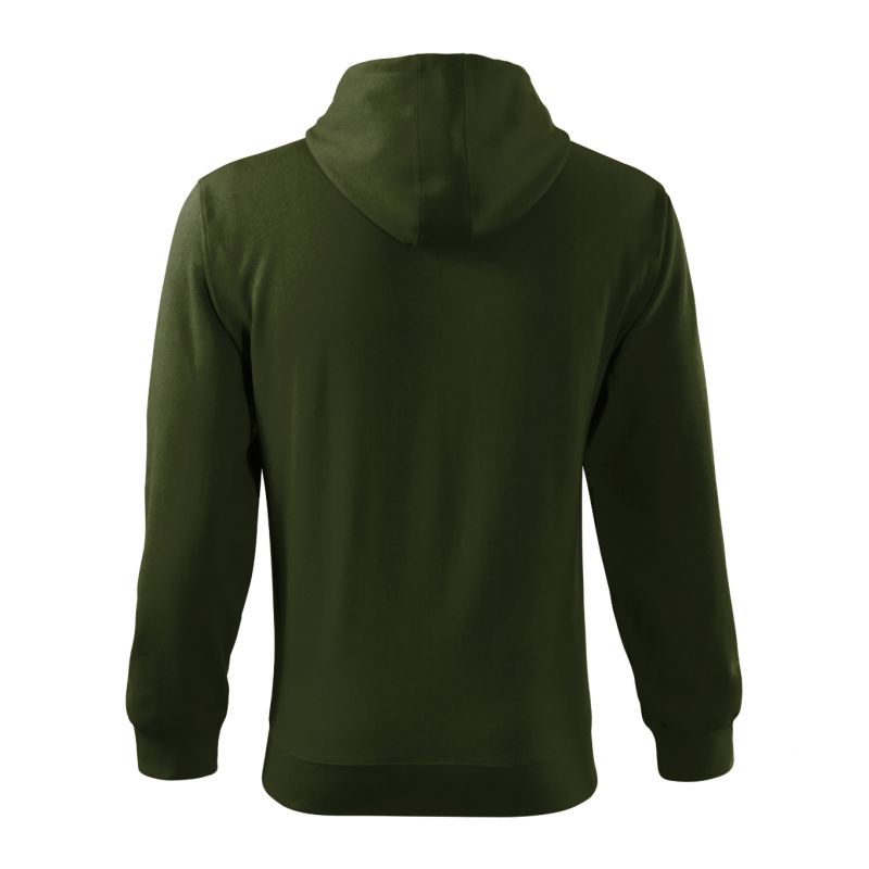 Men's Trendy Zipper Sweatshirt (Military) In preparation Your Sports Performance
