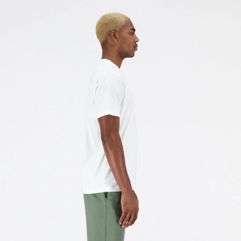 New Balance t-shirt Essentials Reimagined Cott M MT31542WT Clothing/Lifestyle/T-shirts/New Balance New Balance