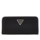GUESS WOMEN'S WALLET BLACK WITH TRIANGULAR LOGO LAUREL II In preparation Your Sports Performance