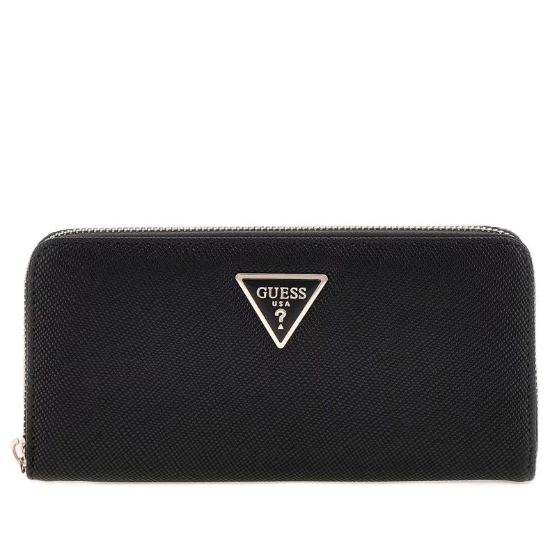 GUESS WOMEN'S WALLET BLACK WITH TRIANGULAR LOGO LAUREL II In preparation Your Sports Performance