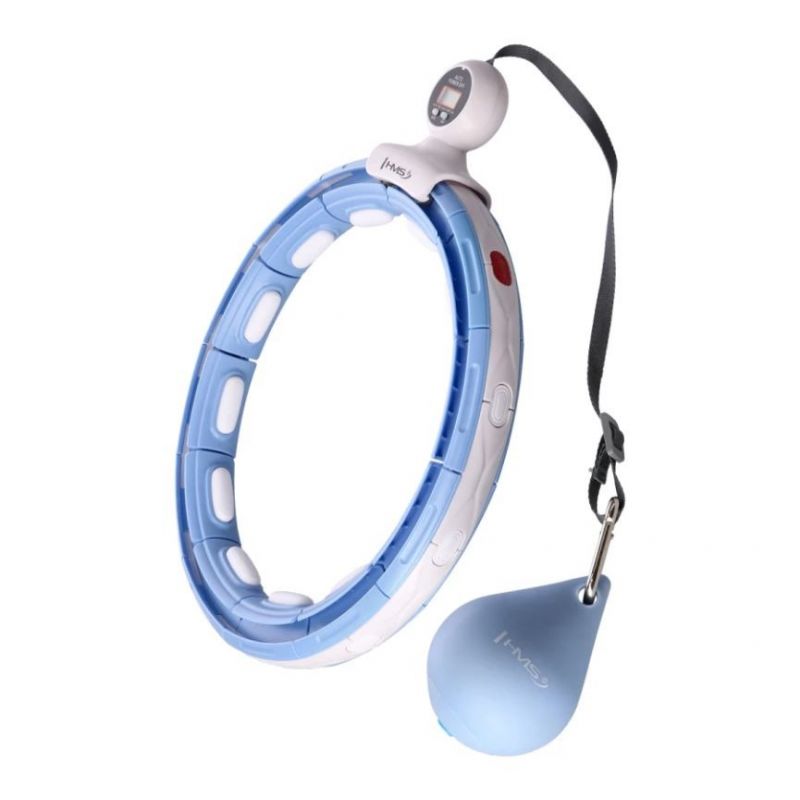 Hula Hop HMS HHM15 with magnet and weight blue + counter In preparation Your Sports Performance