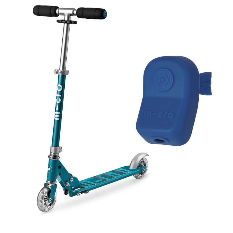 Micro Scooter Sprite LED Petrol Stripe + Micro Rocket Light AC5468 (Gry i zabawki) Sport i rekreacja/Hulajnogi tradycyjne (dla dzieci) Your Sports Performance