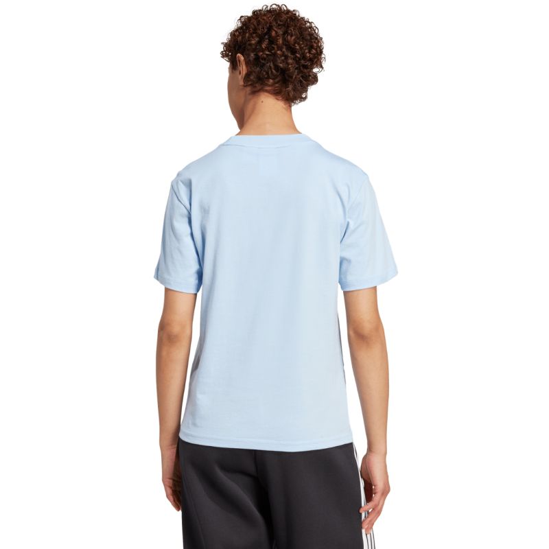 adidas Essentials Small Logo Women's T-Shirt Light Blue JY4962