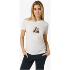 Women’s SUPER.NATURAL W Racing Dachshund Bio J Tee T-Shirt, white